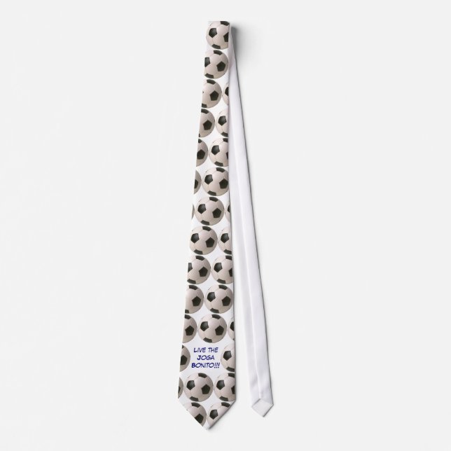 Live the Joga Bonito!!! Neck Tie (Front)