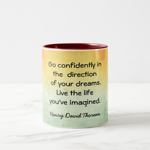 Live the Life ___ Coffee Mug