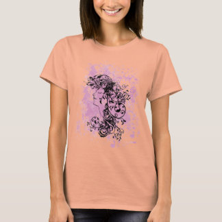 Live The Moment Grunge Art T-Shirt