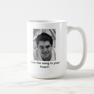 Live the Song in Your Heart! cup with FreddyFrog
