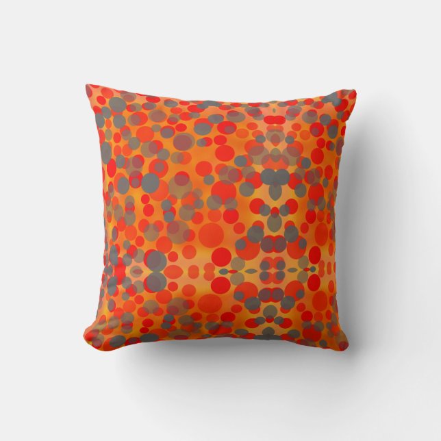 live throw pillow (Front)