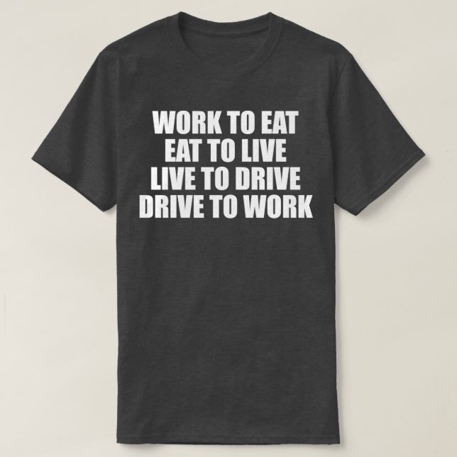 Live To Drive 2 T-Shirt (Design Front)