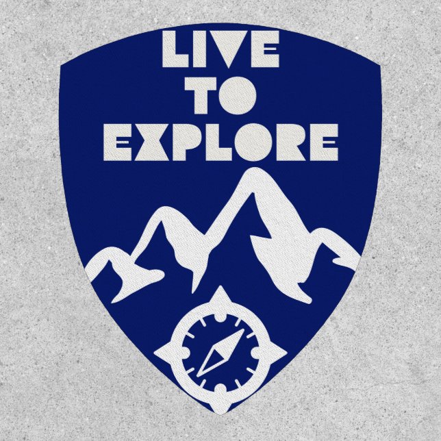 Live to Explore Adventure Patch (Front)