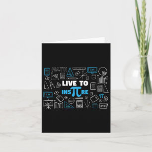Live To Inspire Pi Day Live To Inspire Pi Day Math Card