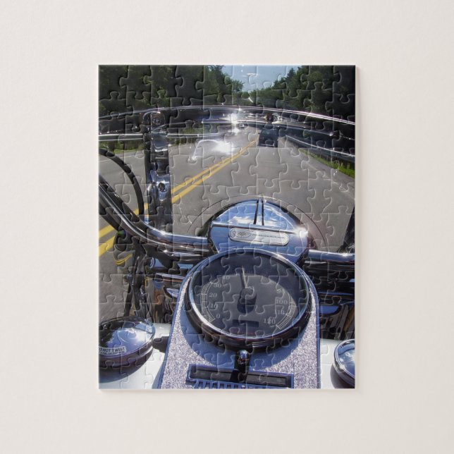 Live to Ride Jigsaw Puzzle (Vertical)