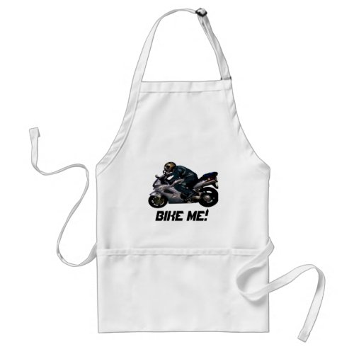 Live To Ride Motorbiker Adult Apron