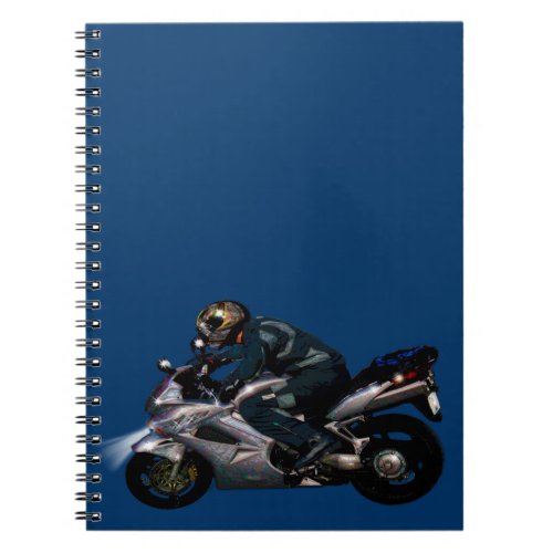 Live To Ride Motorbiker Notebook