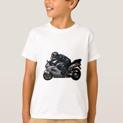 Live To Ride Motorbiker T_Shirt