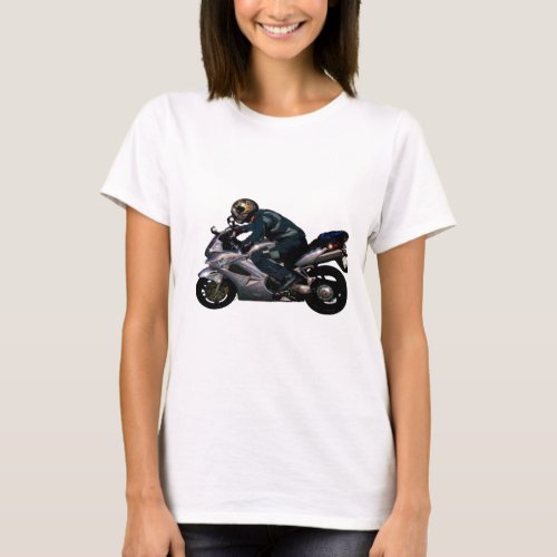 Live To Ride Motorbiker T_Shirt