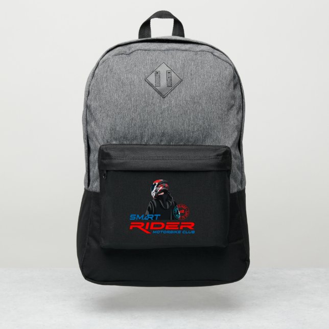 Live To Ride (Motorcycle) | Port Authority® Backpack (Front)