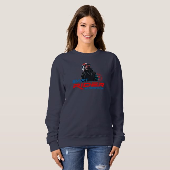 Live To Ride (Motorcycle) | Women's Sweatshirt (Front Full)