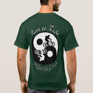 Live To Ride Mountain Bike T-Shirt