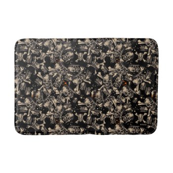 Live To Tell The Tale Pattern Bath Mat by DisneyPirates at Zazzle