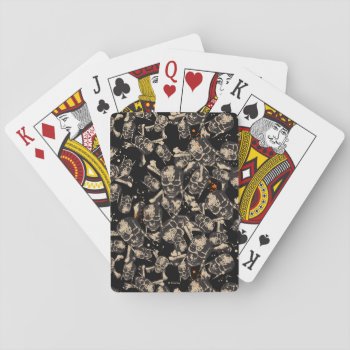 Live To Tell The Tale Pattern Playing Cards by DisneyPirates at Zazzle