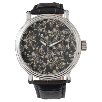 Live To Tell The Tale Pattern Watch by DisneyPirates at Zazzle