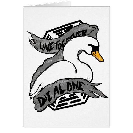 Live Together Die Alone Cards (Front)