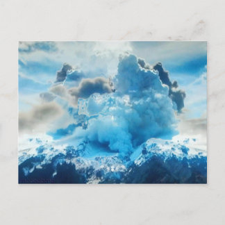 Live Volcano Postcard