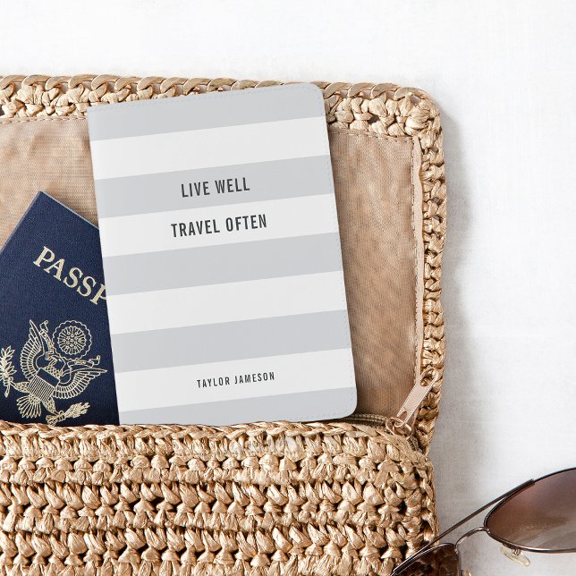 Live Well, Travel Often Passport Holder (Creator Uploaded)