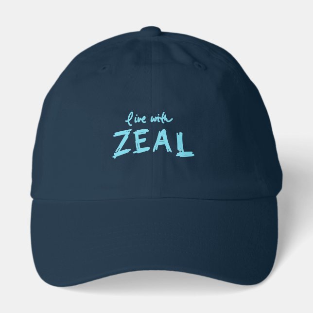 Live with Zeal Hat (Front)
