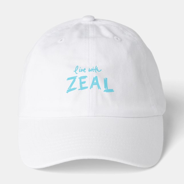 Live with Zeal Hat (Front)