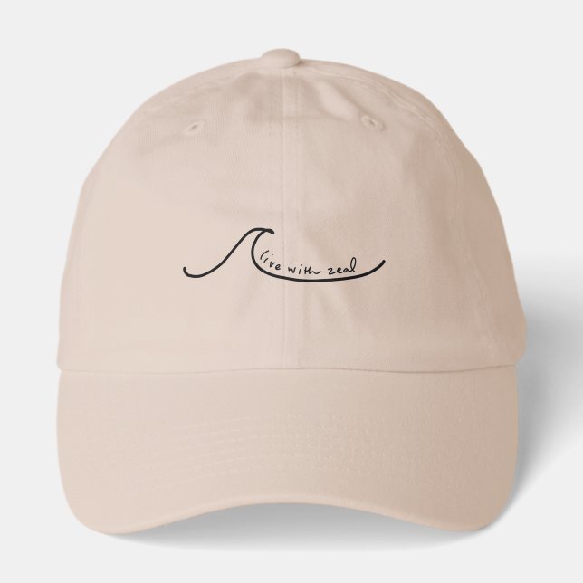 Live with Zeal Wave Hat (Front)