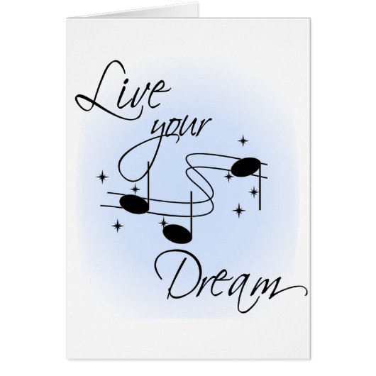Live Your Dream Cards (Front)