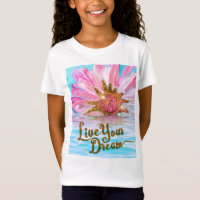 Live Your Dream - Rose Flower power