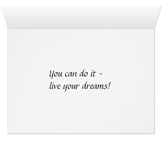 Live your dreams (Inside Horizontal (Bottom))