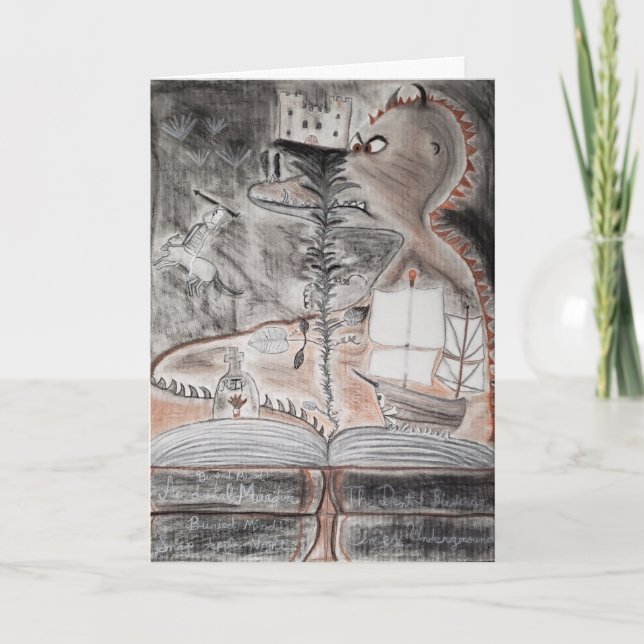 "Live Your Dreams" Birthday Card (Front)