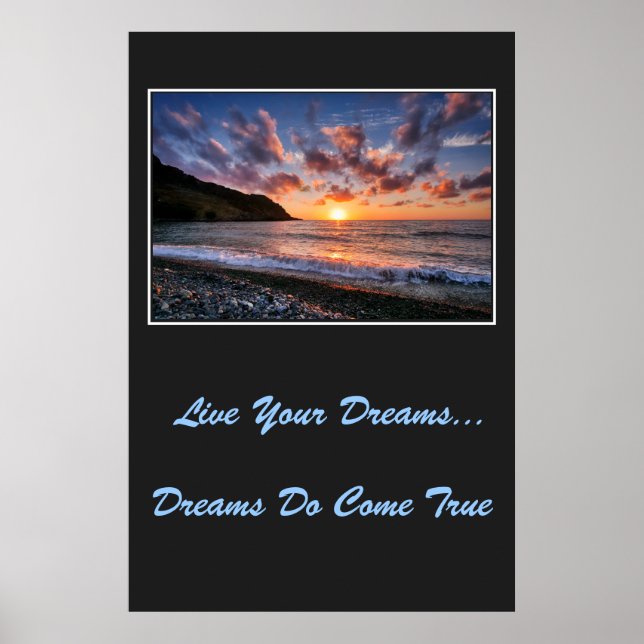 Live Your Dreams Poster (Front)