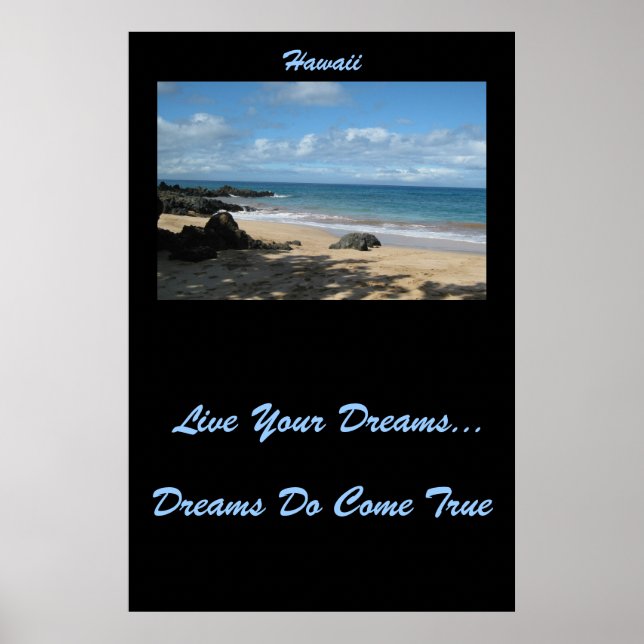 Live Your Dreams Poster (Front)