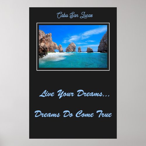 Live Your Dreams Poster