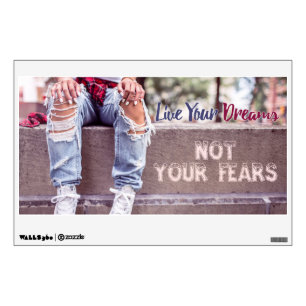 Live Your Dreams wall decals