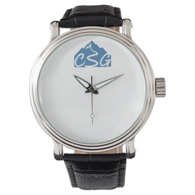 Live your life on CSG Time Watch (Front)