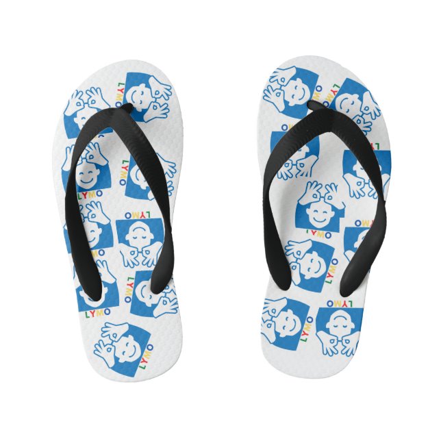 Live Your MO Kid's Flip Flops (Footbed)
