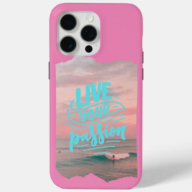 live your passion Case-Mate iPhone case (Back)