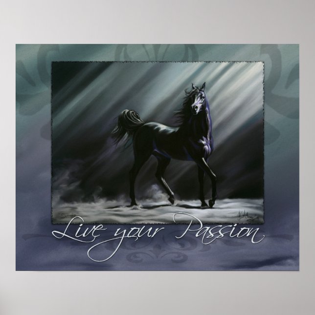 Live your Passion Poster (Front)