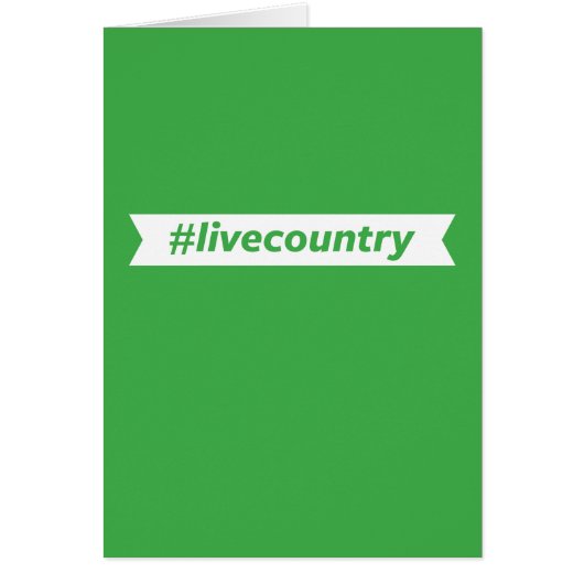 #LiveCountry (Front)