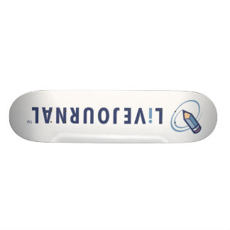 LiveJournal Logo (Horizontal) Skateboard Deck