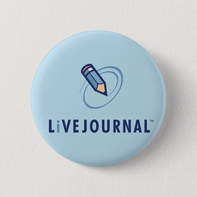 LiveJournal Logo Vertical Button (Front)