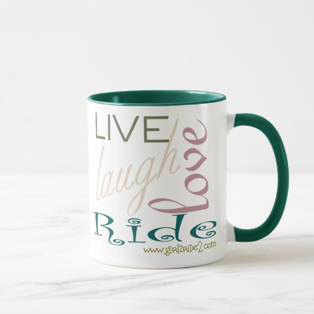 LiveLaughLoveRide-Coffee Mug (Right)