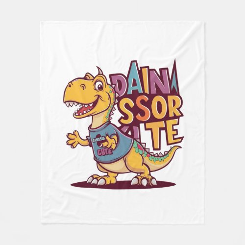 Lively and whimsical vector illustration of a chil fleece blanket