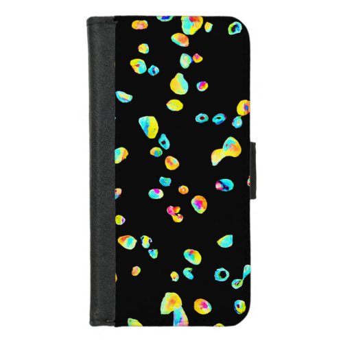 Lively Color Pattern iPhone 87 Wallet Case