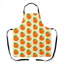 Lively Cute Orange Fruit Pattern
