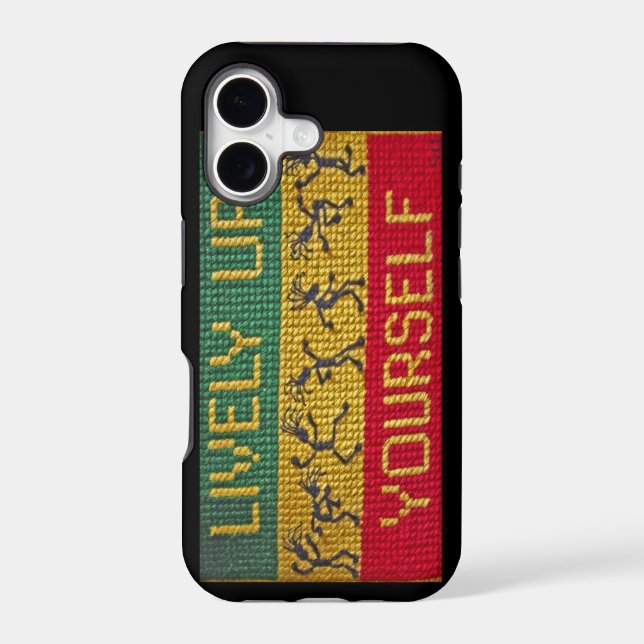 lively reggae dance iphone5 iphone case (Back)