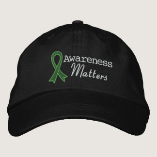 Liver Cancer Awareness Matters Embroidered Baseball Cap