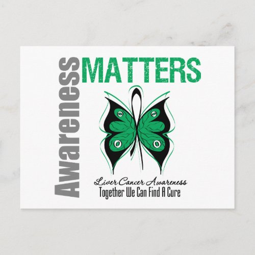 Liver Cancer Awareness Matters Postcard