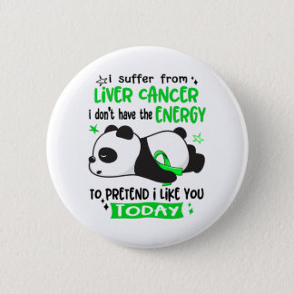 Liver Cancer Awareness Month Ribbon Gifts Button