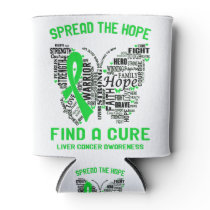 Liver Cancer Awareness Month Ribbon Gifts Can Cooler