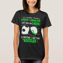 Liver Cancer Awareness Month Ribbon Gifts T-Shirt